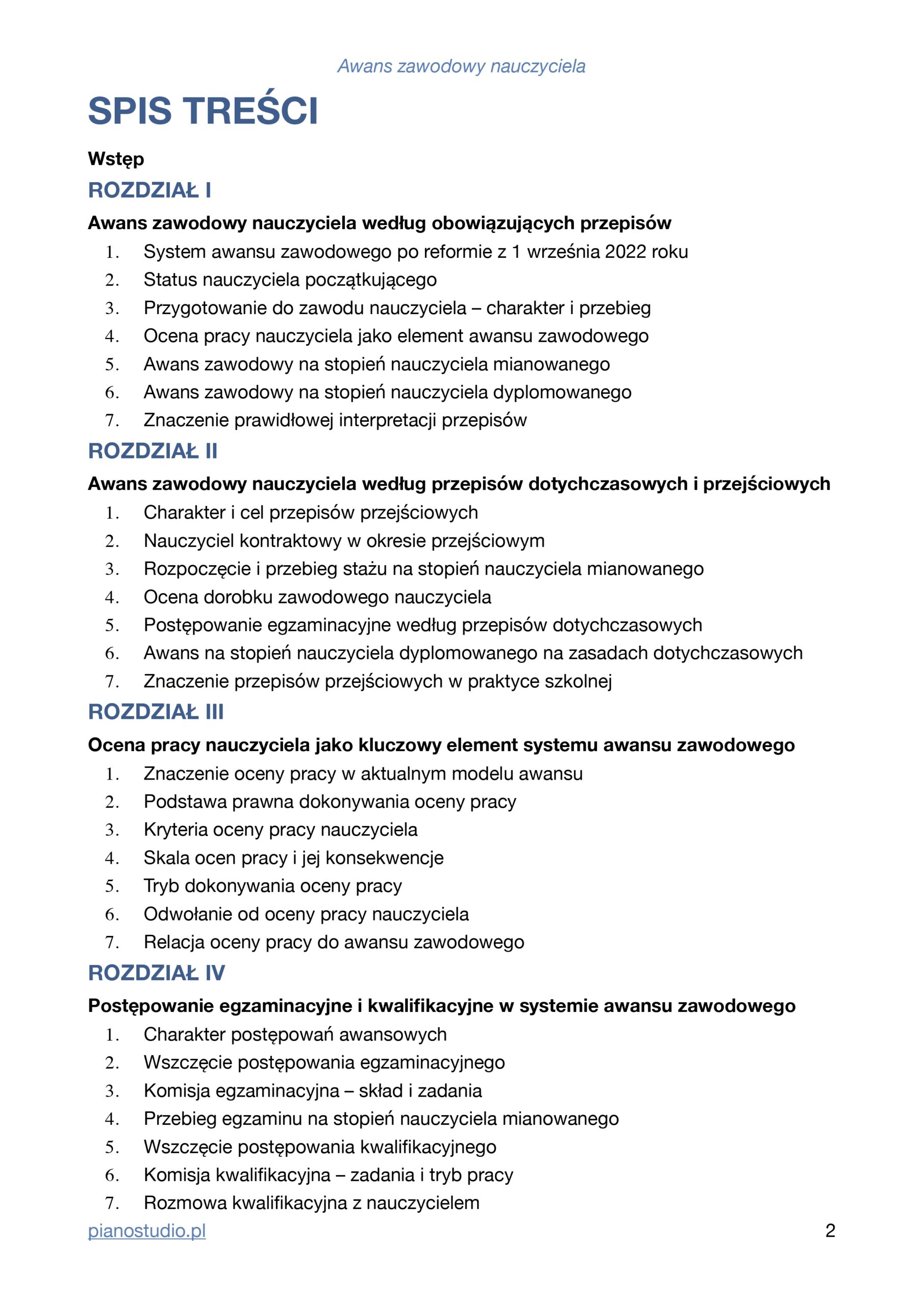 Awans zawodowy nauczyciela - obrazek 2