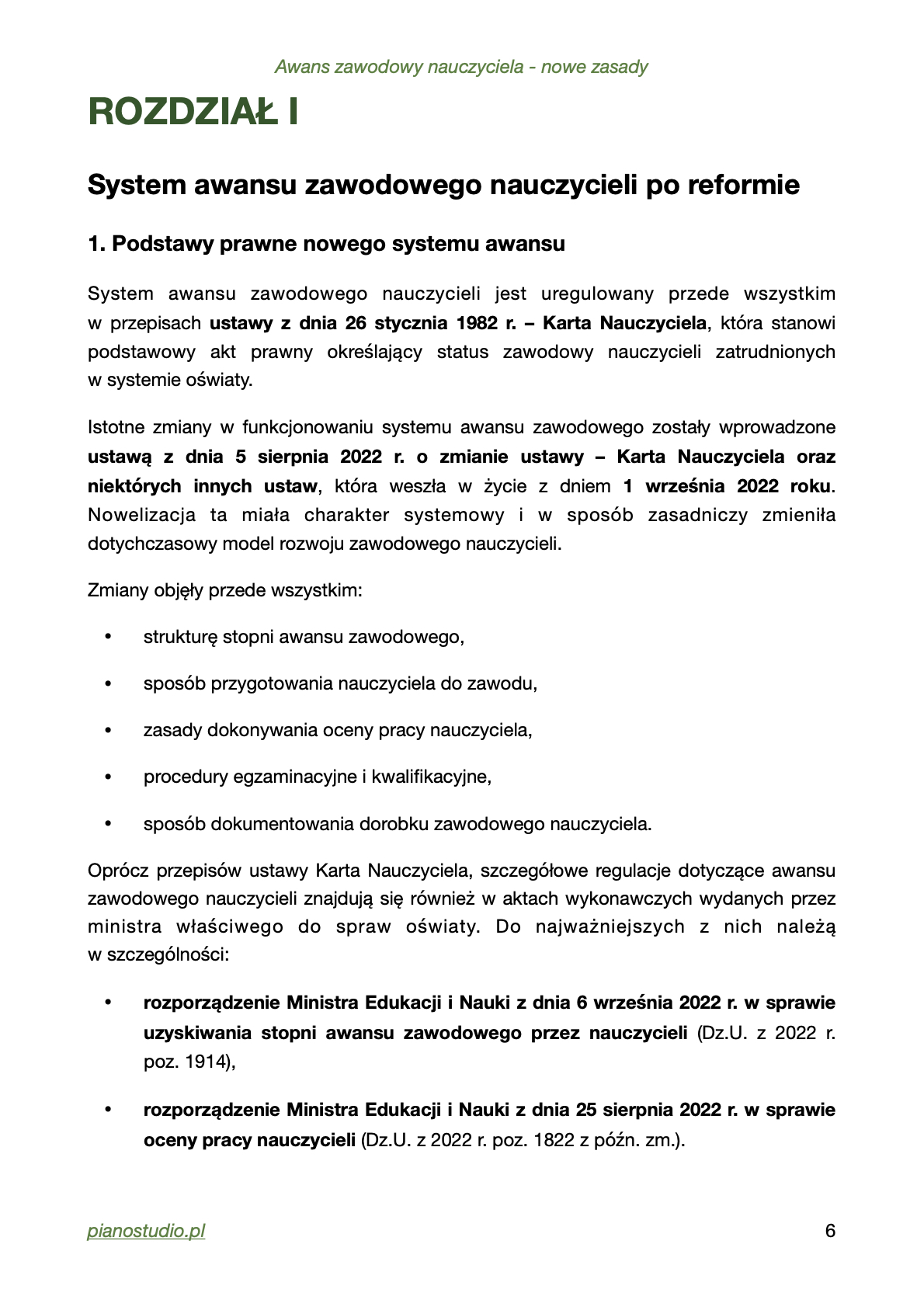 Awans zawodowy nauczyciela - nowe zasady - obrazek 4