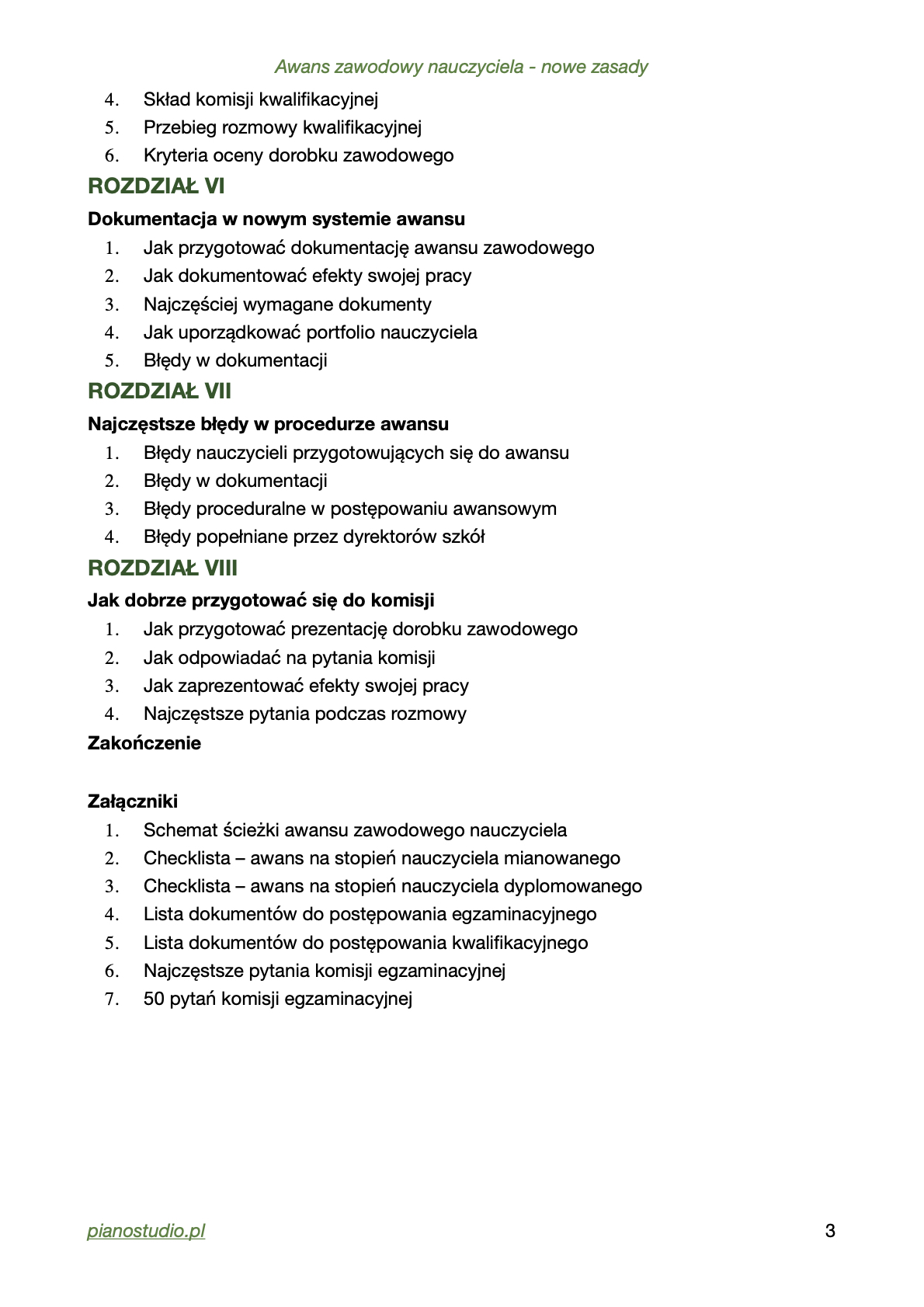 Awans zawodowy nauczyciela - nowe zasady - obrazek 3